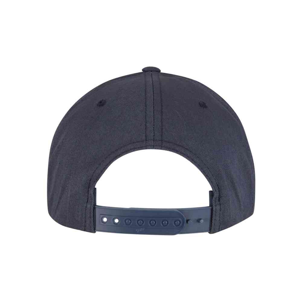 Flexfit - Classic 5 Panel Snapback Cap - Dark blue/Black